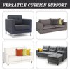 HAVARGO Couch Cushion Support for Sagging Seat, High Density Foam Under Couch Cushion Support Anti Slip, Dark Grey 1Pc