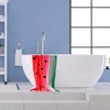 Watermelon Microfiber Beach Towel, 24"x48", Small, Lightweight, Quick Dry, Sand Free, Perfect for Kids, Girls, Women, Red Watermelon Design, Ideal Swim, Bath, Pool Towel, Unique Watermelon Gifts