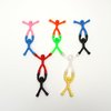 10PCS Man Magnetic Toys, Mini Men Figures, Fridge Magnets, Humanoid People, Translucent Novelty Desk Toy, Small Tiny Fun Geek Fidget Travel Gift for Kids 6+ Ages (10 Colors)