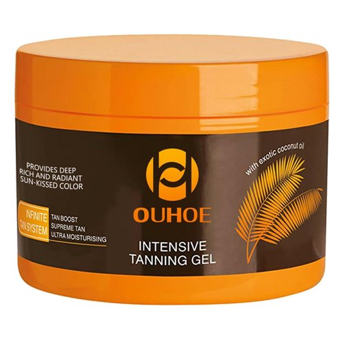 Luxury Intensive Tanning Gel, Natural Tanning Accelerator Cream Gel, Tanning Gel for Outdoor Sun, Tanning Butter for Outdoor Sunbath, 150 ml / 5 oz (1 PCS)