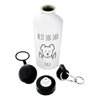 Funny Best Dog Dad Ever Dog Related Gifts Dog Gifts for Men Dog Lovers Gifts for Men Rescue Dog Dad Accessories Pet Lover Gift Aluminum Water Bottle with Cap & Sport Top Dog Dad