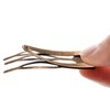 Chinco 24 Pieces Double Grip Hair Clips Metal Snap Hair Clips Women Hair Barrettes for Hair Making, Salon Supplies (Red Ancient Bronze, 2 Inch)