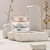 Niacinamide Exfoliating Body Scrub - Rose Scrub with Niacinamide, Rose Oil and Seal Salt - Hydrating & Smooths Skin, Suitable for Sensitive Skin - 8.82oz