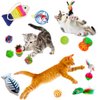 CoCoo Ferret & Cat Toy Variety Pack, Activity Set of Mylar Balls, Chew Toys, Catnip Pouches, Play Mice & Bells, Great for Persians, Maine Coons, Calicos & Tabby Cats, 20 Pcs