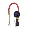 Milton S-530 Compact Digital Tire Inflator with Pressure Gauge, 255 PSI, Dual Head Air Chuck, 15" Hose, 2.5" Dial, 360 Swivel, Res: 0.1 Display, Backlit, Made in USA, Industrial Grade,Matte Black