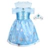 Cocojeci Princess Dress Up Clothes for Girls Princess Dress Up Costume with Cape Crown for Little Girls Princess Toys Christmas Birthday Gift
