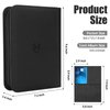 Trading Card Binder with Sleeves, Card Binder Collect Holder Album, Holds Up to 240 Cards with 30 Sturdy Page, Carrying Case Binder Album, Book Folder Storage Organizer