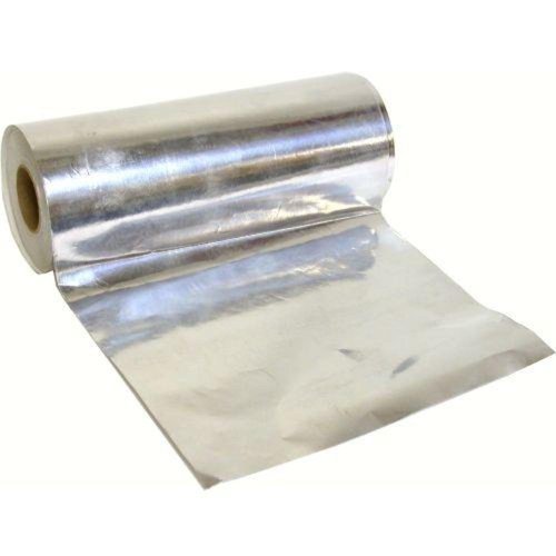 Gift Wrap Paper Bright Silver by Grobet