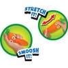 JA-RU Stretchy Carrot Squishy Sensory Toy (1 Unit) Stress Relief Sand Filled Fidget Autism Toys. Easter Gifts for Kids, Party Favors. 5560-1-Carrot