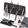 Hair Scissors Thinning Shears for Hair Cutting, Fozirut Professional Barber Scissors Blending Shears Kit, Haircut Scissors Hair Cutting Shears Wig Texturizing Scissors Barber Kit for Women Men