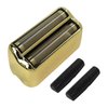 KOGUNXU New Replacement Shaver Foil Double Foil Head with 2X Cutters for BaByliss PRO FXRF2G - Gold