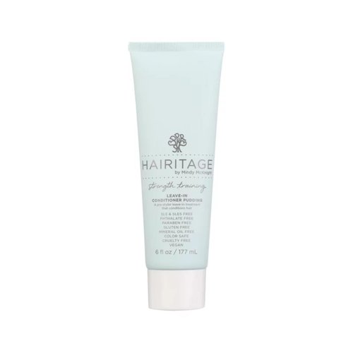 Hairitage Leave-In Conditioner Pudding with Coconut Oil + Shea Butter - Softens + Detangles Hair - For Thick + Curly Hair - Rejuvinates + Restores Strands - Frizz Control