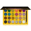 SHANY RSVParty Makeup Glitter Eyeshadow Palette - 24 Long-Lasting Pressed Glitter Pigments for Face and Body - Ultra Pigmented Glitter Makeup set with a Makeup Brush. Full Size Eyeshadow Pan.