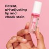 MCoBeauty Glow Up pH Cheek & Lip Oil - Rosy Pink, Color-Changing, Vegan, Cruelty Free Cosmetics