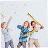 jojofuny 24pcs Thunder Sticks Inflatable Cheering Stick Clapper Noise Makers Cheer up Toys for Sports Games Birthday Party Supplies Wedding Concert Carnival Balloon Golden