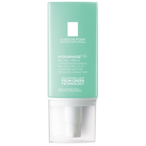 La Roche-Posay HydraphaseHA Rich, Hyaluronic Acid Face Moisturizer for Dry Skin with 72HR Hydration, Oil Free & Non-Comedogenic, 50 ML , 1.69 fl. oz.