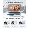 Cyxus Clear Blue Light Glasses for Women Men Reduce Eye Strain UV Blocking for Computer Screen