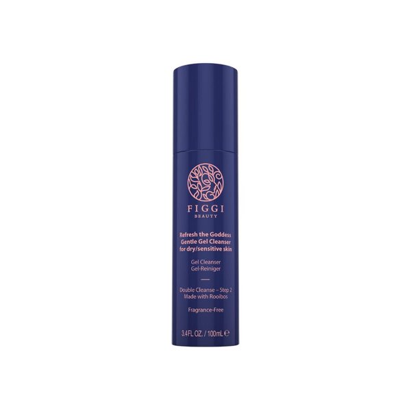 FIGGI Beauty Facial Cleanser 100ml | Refresh the Goddess Water Based Cleanser for Face | Formulated for Anxious & Sensitive Skin | Vegan & Cruelty Free | Step 2 for Double Cleansing |