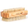 Fendrihan Dual Sided Olivewood Nail Brush with Pure Boar Bristles 3.7" (Made in Germany)