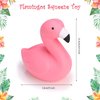 Honoson Flamingos Stress Balls, Mini Flamingo Squeeze Stress Relief Toy with Scented Mini Foam Flamingo Fidget Toy for Girls Boys Summer Beach Water Pool Game Birthday Party Favors Gift (12 Pcs)