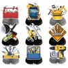 9 PCS Tools Honeycomb Centerpieces Tools Table Decorations Table Topper for Tools Party Decorations Birthday Party Supplies