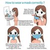 Face Mask, 1,000 Count (Blue)
