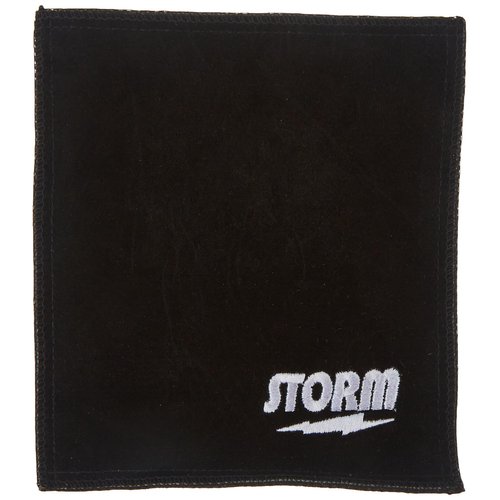 Storm Bowling Shammy Bowling Ball Cleaning Pad Black, 8"x8"x1"