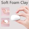 Air Dry Clay - White, 1.1lb Soft Foam Modeling Magic Clay, Ultra Light Clay DIY Creative Molding Clay for Preschool Education Arts & Crafts(1.1lb - 1 Pack, White)