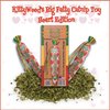 KittyWeed Big Fatty Catnip Toy - Cat & Kitten Handmade Catnip Toys | Organic, Kosher & Super Potent Catnip - Heart Edition