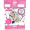 Bendon Minnie Mouse Imagine Ink Coloring Book 6-Pack Party Supplies 30222-TG, Multicolor