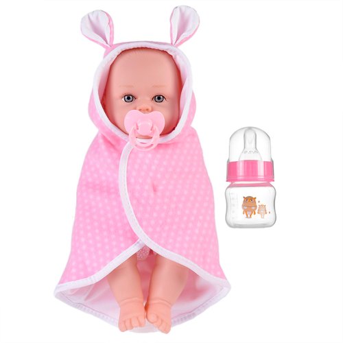 LOWGAL Reborn Baby Dolls - 12 Inch Realistic Newborn Small Baby Doll for 3 + Year Old Kids