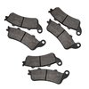 VTX 1800 Brake Pads Front and Rear for Honda Goldwing 1800 GL1800 2001-2016, VTX1800 VTX 1800 2002-2013, CBR1100XX Blackbird 1997-2003, VFR800F Interceptor 800, ST1100 ST1300
