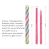 JIMYAUQIN Retractable Eyeliner Pencil Creamy Pigmented Smudge Proof Eye Liner Pen (Pink)