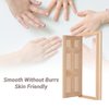 SPYMINNPOO Mini Dollhouse Door, 1:12 Dollhouse Miniature Furniture Doll House Mini Wooden Door for Dolls Furniture Accessories Bicyclelight Doll Accessories