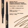 Milani Stay Put Brow Sculpting Mechanical Pencil - Dark Brown (0.01 Ounce) Cruelty-Free Long-Lasting Eyebrow Pencil that Defines and Shapes Brows