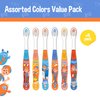 Brush Buddies Blippi Kids Toothbrushes, Manual Toothbrushes for Kids, Toothbrush for Toddlers 2-4 Years, Blippi Childrens Toothbrush, Soft Toothbrushes, 6PK