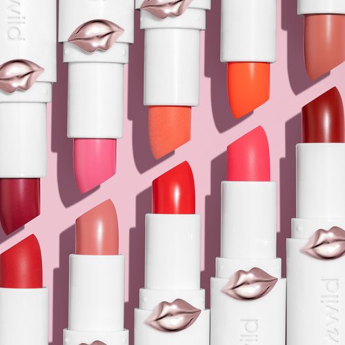 wet n wild Mega Last High-Shine Lipstick Lip Color, Infused with Seed Oils For a Nourishing High-Shine, Buildable & Blendable Creamy Color, Cruelty-Free & Vegan - Clothes Off