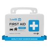 Aero Healthcare Surefill 10 Series First Aid Kit, 72 Pieces, White, Model AK10W