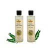 Khadi India Sesame and Curry Leaves Hair Oil: Natural Nourishment for Strong Hair (Set of 2)