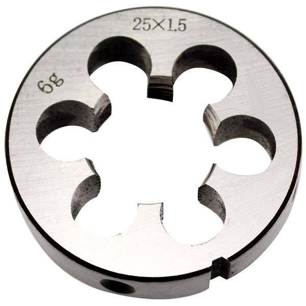 25mm X 1.5 Metric Right Hand Round Die, Machine Thread Die M25 X 1.5mm Pitch