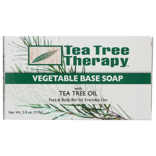 Tea Tree Therapy Vegetable Base Soap - 3.9 Oz