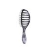 Wet Brush Speed Dry Hair Brush - Onyx (Metallic Marble) - Vented Design and Ultra Soft HeatFlex Bristles Are Blow Dry Safe With Ergonomic Handle Manages Tangle and Uncontrollable Hair - Pain-Free