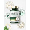 Carlyle MCT Oil Capsules 3600 mg | 70 Softgels | Keto Coconut Oil Pills | Non-GMO & Gluten Free Supplement