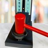Desktop Strongman Game Mini Desk Game - Desktop Games Mini Strong Man - Classic Carnival, Table Top Strongman Game - Authentic Ringing Bell, Challenging & Fun, Test Your Strength - for Anywhere Play