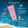 Aqualogica Radiance+ Smoothie Face Wash | Controls Excess Oil with Watermelon | Niacinamide Helps Reduce Spots | Hydrates & Illuminates All Skin Types | 3.38 Fl Oz/100ml