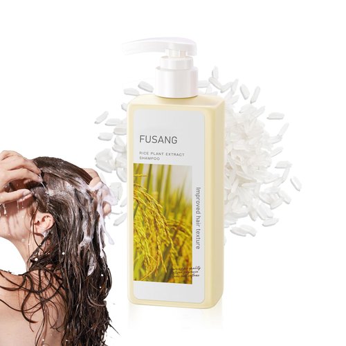 Rice Water Shampoo for Hair Growth,Volumizing Shampoo with Rice Water,Rice Water Hair Growth Shampoo for Women,Rice Shampoo for All Hair Types