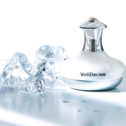 WELLDERMA Unbreakable Stainless Steel Magic Cooling Beauty Facial Roller for Face, Neck Body Cryo Roller Cold Roller for face Puffiness & Wrinkles, Water-Chilling, a Woman Must-Have Item