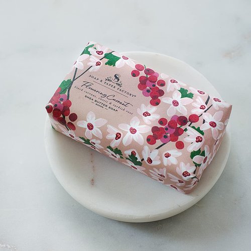 Soap & Paper Factory Flowering Currant 5 oz Shea Butter Soap Bar