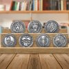 Hobo Coin Collection Challenge Coin E Pluribus Unum Art Vagrant Coins Collectible Commemorative Coin Antique Silver Plated Lucky Gift (Skull Finger-01)