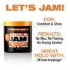 SoftSheen-Carson Let's Jam! Shining and Conditioning Hair Gel by Dark and Lovely, Extra Hold, All Hair Types, Styling Gel Great for Braiding, Twisting & Smooth Edges, Extra Hold, 14 oz